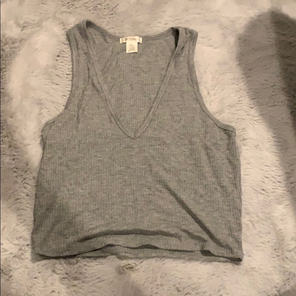3/$10 🏷️ Gray Tank Top